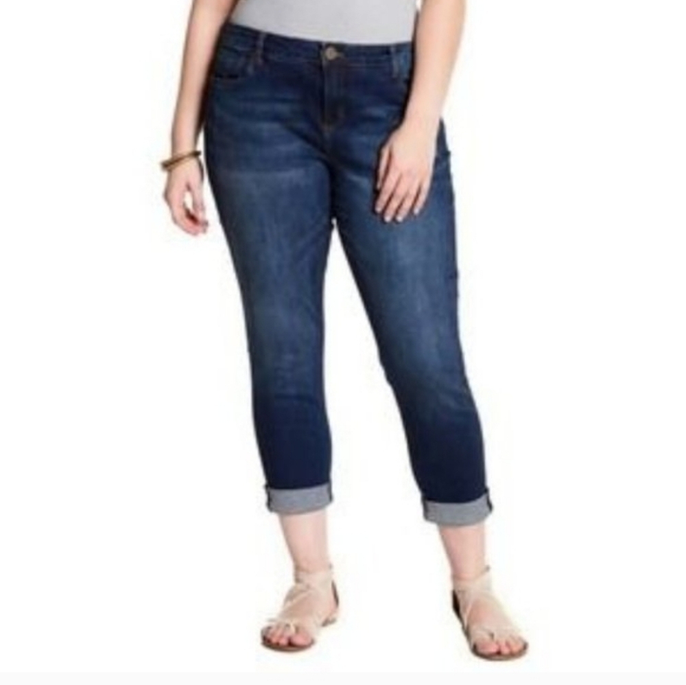 Kut From The Kloth Katy Boyfriend Ankle Jeans - Picture 1 of 12